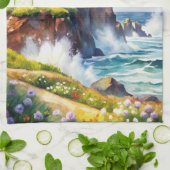 ライトハウスオンアクリフ キッチンタオル (折り畳み)