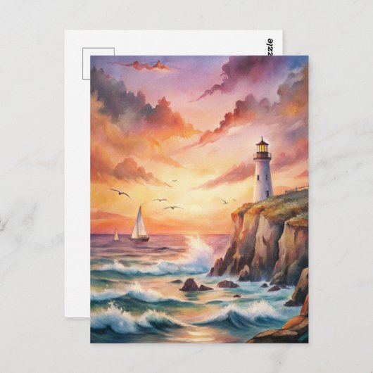 ライトハウスオンアクリフ ポストカード (正面/裏面)