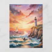ライトハウスオンアクリフ ポストカード (正面)