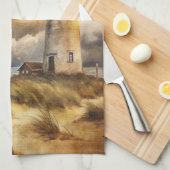 ライトハウスオンアザビーチ キッチンタオル (四つ折り)