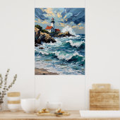 ライトハウスオンアストミーコースト ポスター (キッチン)