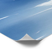 ライトハウスオンザクリフスウォーターカラー ポスター (角)