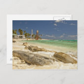 ライトハウスオンハーフムーンカイナチュラルモニュメント ポストカード (正面/裏面)