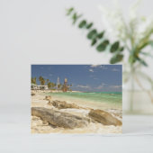 ライトハウスオンハーフムーンカイナチュラルモニュメント ポストカード (スタンド正面)