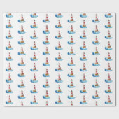 ライトハウスオンホワイト ラッピングペーパー (フラット)