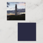 ライトハウスオンポイントソープディスペンサー及び歯ブラシ スクエア名刺 (正面/裏面)