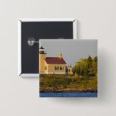 ライトハウスオンレイクスペリオア銅港 缶バッジ (正面&裏面)