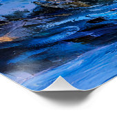 ライトハウスオンロッキーコースト印象派Seascape ポスター (コーナー)