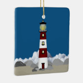 ライトハウスオーナメント セラミックオーナメント (右)