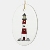 ライトハウスオーナメント セラミックオーナメント (左)