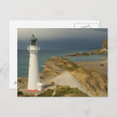 ライトハウスオーバービューイング海はがき ポストカード (正面/裏面)