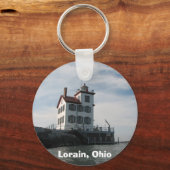 ライトハウスキーチェーン キーホルダー (正面)