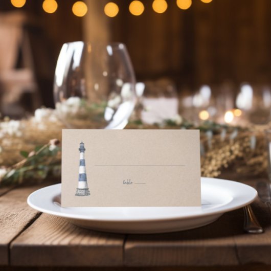 ライトハウスクラフト結婚ズフォールディング座席表 プレイスカード