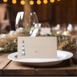 ライトハウスクラフト結婚ズフォールディング座席表 プレイスカード