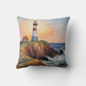 ライトハウスクリフランドスケープファインアート クッション (裏面)