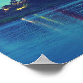 ライトハウスクールサンセットポスター ポスター (角)