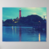 ライトハウスクールサンセットポスター ポスター (正面)