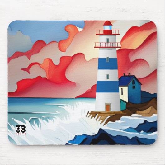 ライトハウスコレクション マウスパッド (正面)