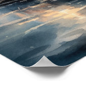 ライトハウスコースタルアートプリントポスター ポスター (角)