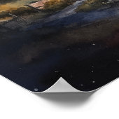 ライトハウスコースタルアートプリントポスター ポスター (角)