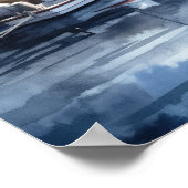 ライトハウスコースタルアートプリントポスター ポスター (角)