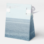 ライトハウスコースタルニューイングランド結婚式の引き出物ボックス フェイバーボックス (裏面サイド)