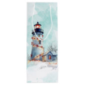 ライトハウスコースタルホリデークリスマス ワインギフトバッグ (裏面)