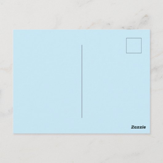 ライトハウスサンセットアンダースタリーブルートワイライトスカイ ポストカード (裏面)