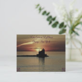 ライトハウスサンセット ポストカード (スタンド正面)