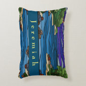 ライトハウスシーショアアンダーナイトスカイムーンスターズ アクセントクッション (正面(垂直))