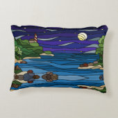 ライトハウスシーショアアンダーナイトスカイムーンスターズ アクセントクッション (裏面)