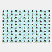 ライトハウスシーンデザインラッピング紙 ラッピングペーパーシート (正面2)