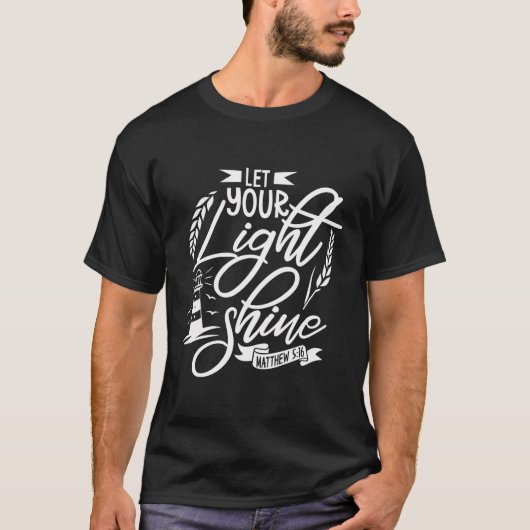 ライトハウスシー航海のサイドI Just Love Light house Tシャツ (正面)