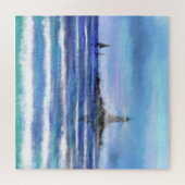 ライトハウスジグソーパズル絵画-'s ジグソーパズル (横)