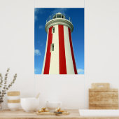 ライトハウスストライプ ポスター (キッチン)