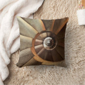 ライトハウススパイラル階段アート クッション (ブランケット)