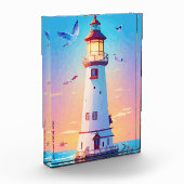 ライトハウステーブルトップデコル フォトブロック (左)