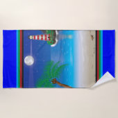 ライトハウステーマビーチタオル ビーチタオル (正面)