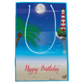 ライトハウステーマ抱き枕 ミディアムペーパーバッグ (正面)