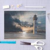 ライトハウスデイブレーク海デクページティッシュペーパー 薄葉紙 (クラフト)