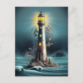 ライトハウスナイトタイムグロー ポストカード (正面)