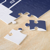 ライトハウスネイビーブルー ジグソーパズル (側面)