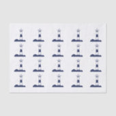 ライトハウスネイビーブルー 薄葉紙 (正面)