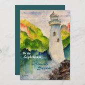 ライトハウスノートカード サンキューカード (正面/裏面)