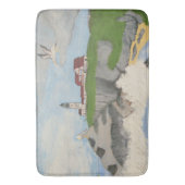 ライトハウスバイザシーバスマット バスマット (正面縦)