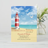 ライトハウスバイザシーリハーサルディナー招待状 招待状 (スタンド正面)