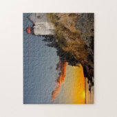 ライトハウスバーハーバーメイン。 ジグソーパズル (縦)