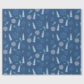 ライトハウスビーチウォーターカラー絵を描ハンドアウトP ラッピングペーパー (フラット)