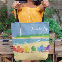 ライトハウスビーチチェアパーソナライズされた