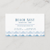 ライトハウスビーチハウスコテージB&Bレンタル 名刺 (裏面)